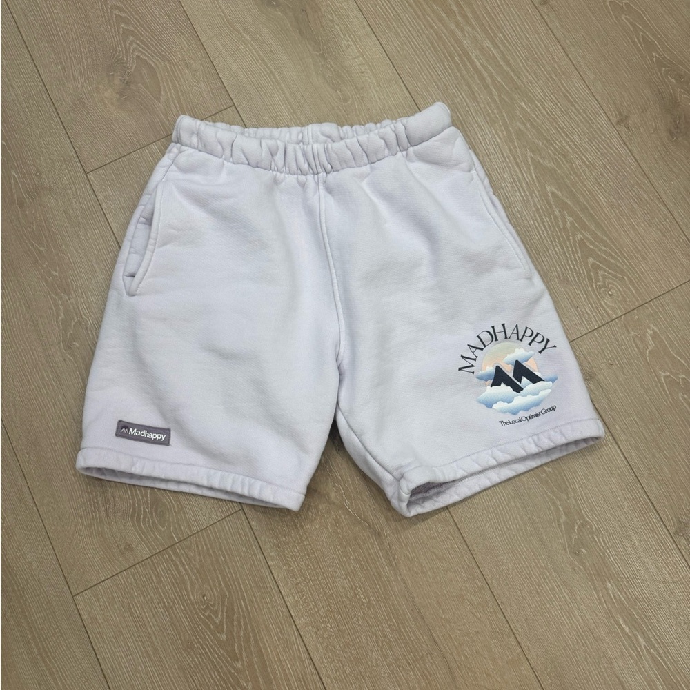 Light purple madhappy sweatshorts